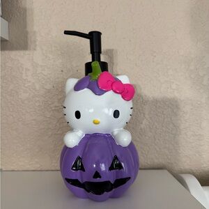 Hello Kitty Purple Pumpkin Soap Dispenser